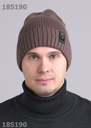 CLEVER 433875вн Шапка мужская, *, Т.коричневый - КОЛОРЛОН ВТД Новосибирск