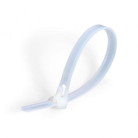 Fortisflex Хомут разъемный 7,5х200 (100шт.) белый нейлон КСР 56183 - КОЛОРЛОН ВТД Новосибирск