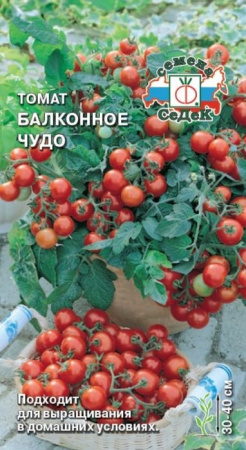 Томат Балконное чудо 20шт (СеДеК) цв - КОЛОРЛОН ВТД Новосибирск