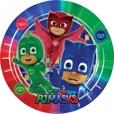 33541Тарелка 18 см, 6 шт. "PJ Masks" - КОЛОРЛОН ВТД Новосибирск