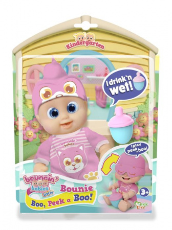 802004Игрушка Bouncin' Babies Бони 16 см (пьет и писает), кор. - КОЛОРЛОН ВТД Новосибирск