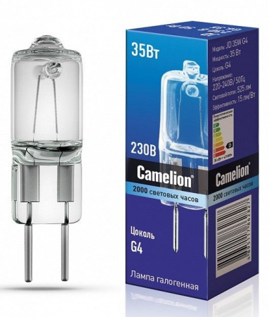 Camelion JD 35W G4 220V  без рефлектора - КОЛОРЛОН ВТД Новосибирск