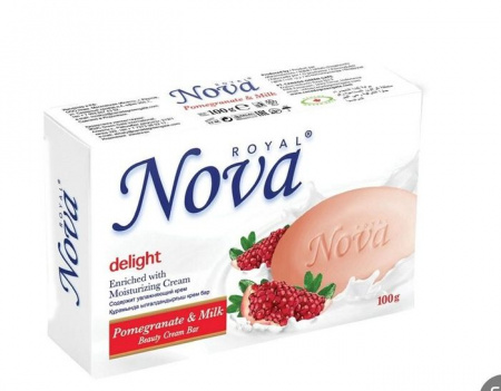 Royal Nova крем-мыло 100гр  Гранатовый восторг - КОЛОРЛОН ВТД Новосибирск