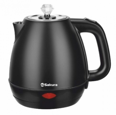 SAKURA Чайник электр SA-2188BK (1.8) черн - КОЛОРЛОН ВТД Новосибирск