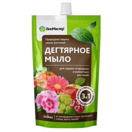 Дегтярное мыло,БиоМастер  350мл - КОЛОРЛОН ВТД Новосибирск
