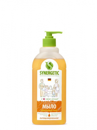 SYNERGETIC 500 жидкое мыло ФРУКТ МИКС (дозатор) - КОЛОРЛОН ВТД Новосибирск