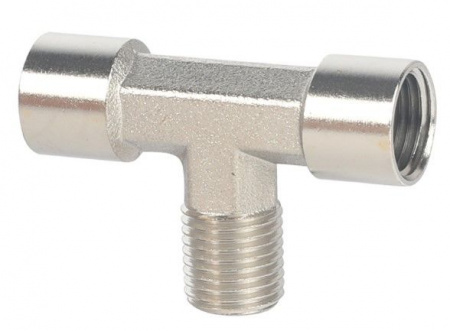 Переходник PATRIOT 1252/2  (тройник 1/4" MFF) - КОЛОРЛОН ВТД Новосибирск
