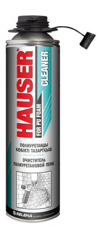 HAUSER очиститель для полиуретановой пены 360 г - КОЛОРЛОН ВТД Новосибирск