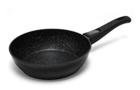 Sr0164  Сковорода глубокая Servitta 28 см Black stone - КОЛОРЛОН ВТД Новосибирск