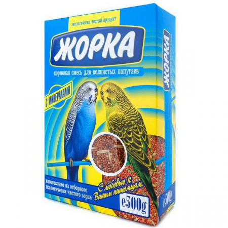 ЖОРКА 500г д/волн.попугаев Минералы - КОЛОРЛОН ВТД Новосибирск