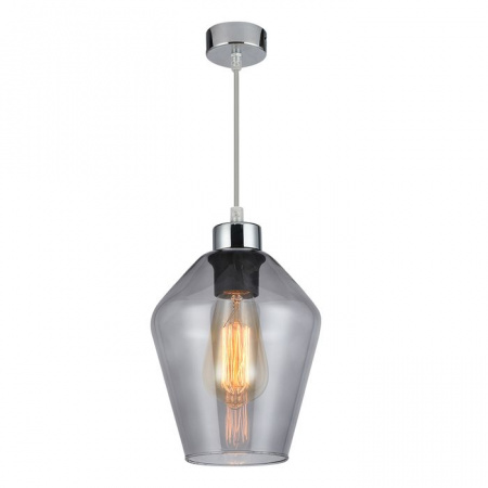 *H091-0 Подвес HIPER Е27 SMOKY/CHROME - КОЛОРЛОН ВТД Новосибирск