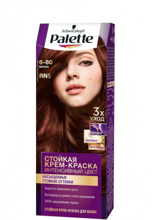 Palette 6-80 Марсала Стойкая крем-краска - КОЛОРЛОН ВТД Новосибирск
