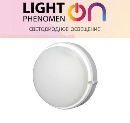 Е1601-0005 Светильник LT-LBWP-02-IP65-12W-6500К LED круглый - КОЛОРЛОН ВТД Новосибирск