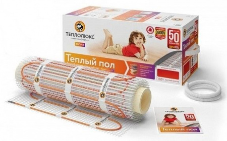 Мат нагревательный "Теплолюкс" Tropix МНН 1280 Вт/8,0 кв.м - КОЛОРЛОН ВТД Новосибирск