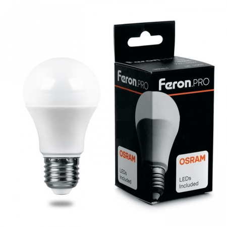 ***13W Led Feron 38033 E27 4000K A60 OSRAM - КОЛОРЛОН ВТД Новосибирск