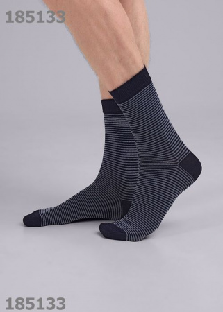 CLEVER К3407Л Носки мужские (Fashion база июль24), 29, Т.синий - КОЛОРЛОН ВТД Новосибирск