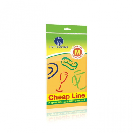 РУСАЛОЧКА Перчатки,cheap line,средние  072400 - КОЛОРЛОН ВТД Новосибирск