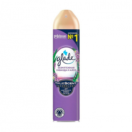 Glade Аэрозоль "Безмятежная лаванда и алоэ", 300 мл - КОЛОРЛОН ВТД Новосибирск