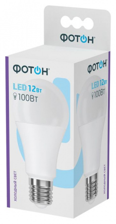 12W Led 23393 Фотон A60 E27 6500K Лампа - КОЛОРЛОН ВТД Новосибирск