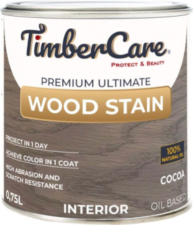 Масло TimberCare WS 350086 (цвет: Какао/ Cocoa), банка 0,75л - КОЛОРЛОН ВТД Новосибирск