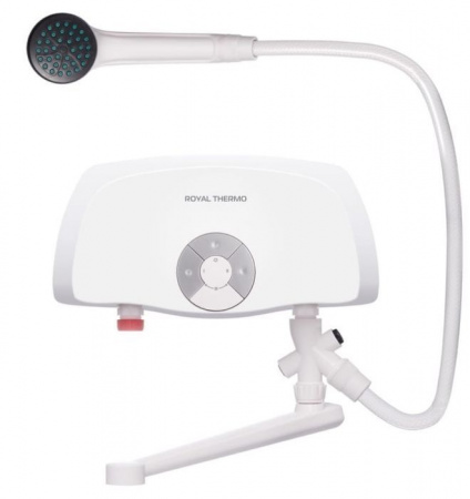 Водонагреватель проточный Royal Thermo Smartfix TS (3,5 kW) - кран+душ - КОЛОРЛОН ВТД Новосибирск