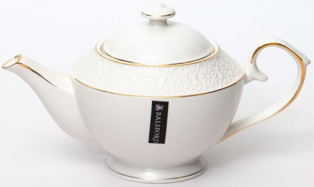 101-01055  АСТЕРИЯ, чайник 850мл, NEW BONE CHINA, цветная уп. - КОЛОРЛОН ВТД Новосибирск