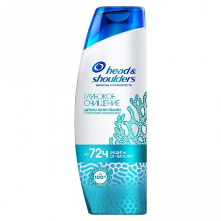 HEAD & SHOULDERS Шампунь против перхоти Detox Глубокое очищение 300мл - КОЛОРЛОН ВТД Новосибирск