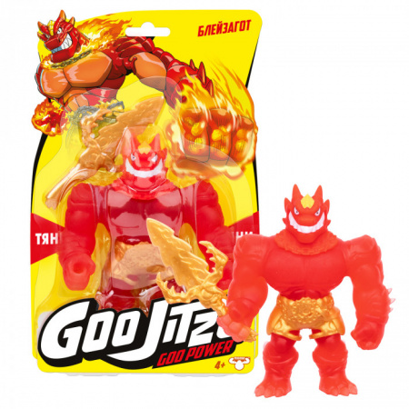 74663 Гуджитсу Игровой набор Блейзагот Гу Пауэр тянущаяся фигурка GooJitZu - КОЛОРЛОН ВТД Новосибирск