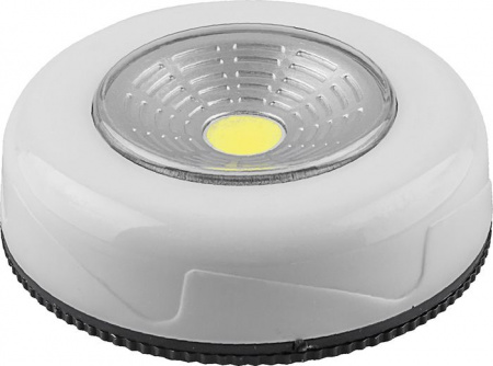 23373 FN1204 1LED 2W светильник-кнопка 69*25мм, белый - КОЛОРЛОН ВТД Новосибирск