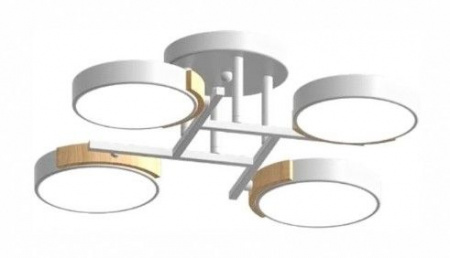 Потолочный cветильник LED4U L3210-440 WH - КОЛОРЛОН ВТД Новосибирск