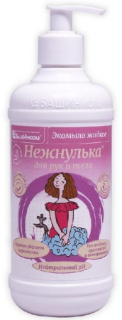 ***Экомыло жидкое для рук и тела Нежнулька  ,05 л,14 - КОЛОРЛОН ВТД Новосибирск