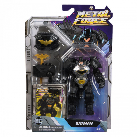 64586 Бэтмен. Фигурка Metal Force с аксессуарами, в асс. Batman - КОЛОРЛОН ВТД Новосибирск