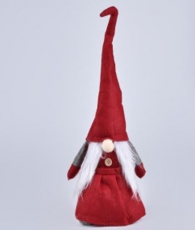 Фигура новогодняя Гном h=45см арт.10121-1695 Код267391 - КОЛОРЛОН ВТД Новосибирск