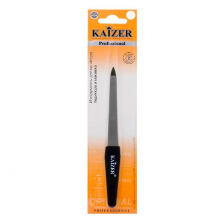 KAIZER  Пилка алмазная, черная, soft-touch, 125мм, 701012 - КОЛОРЛОН ВТД Новосибирск