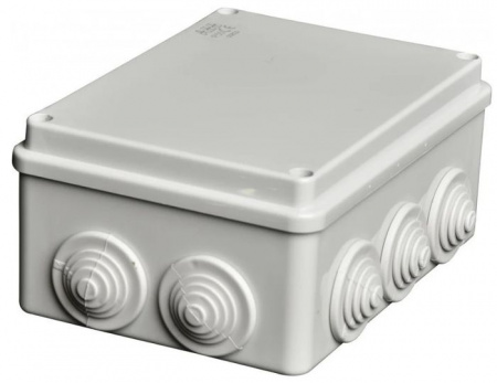 GreenEl Распред. коробка 150х110х70 открытой установки серая IP55 GE41242 - КОЛОРЛОН ВТД Новосибирск