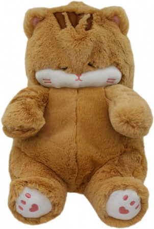2305875001 Игрушка мягкая Спящий котенок Размер: 20х15х40см Цвет: коричневый ТамТам - КОЛОРЛОН ВТД Новосибирск