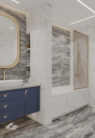 Кафель 30х60 АЛИНДА белый (кор. - 9 шт.) - КОЛОРЛОН ВТД Новосибирск