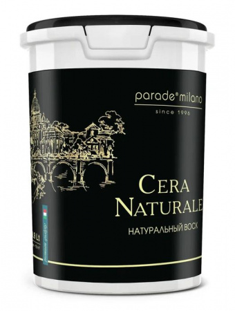 МИЛАНО Декоративное защитное покрытие (воск) PARADE Cera Naturale 0,9л - КОЛОРЛОН ВТД Новосибирск
