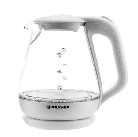 Чайник электрический BRAYER BR1063WH - КОЛОРЛОН ВТД Новосибирск