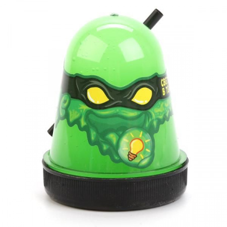 248945  SLIME "NINJA", ЗЕЛЕНЫЙ, СВЕТИТСЯ В ТЕМНОТЕ в кор.40шт - КОЛОРЛОН ВТД Новосибирск