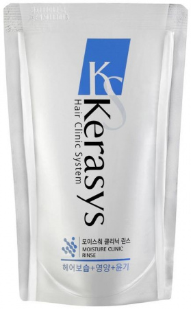 Kerasys Hair Clinic Moisturizing Кондиционер для волос "Увлажняющий" 500 мл (запаска) - КОЛОРЛОН ВТД Новосибирск