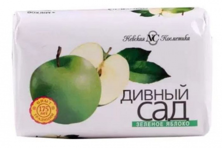 Невская косметика Мыло Дивный сад Зеленое яблоко 90г - КОЛОРЛОН ВТД Новосибирск
