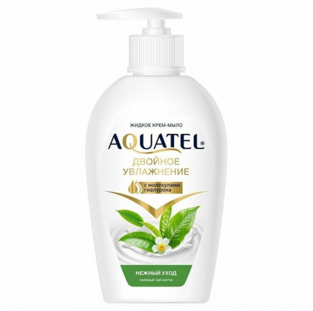 Aquatel 280гр Крем-мыло зеленый чай матча Весна - КОЛОРЛОН ВТД Новосибирск