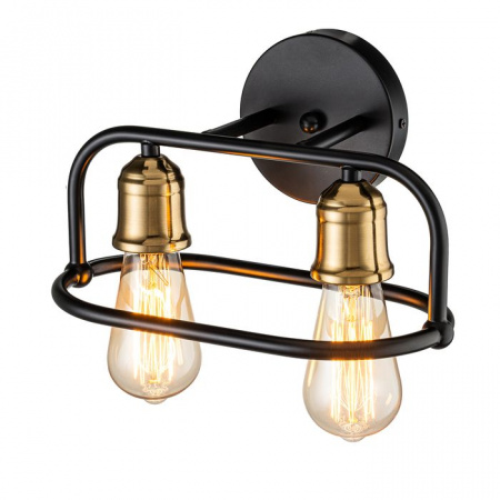 Бра Escada 659/2A E27*40W Black/Brass - КОЛОРЛОН ВТД Новосибирск
