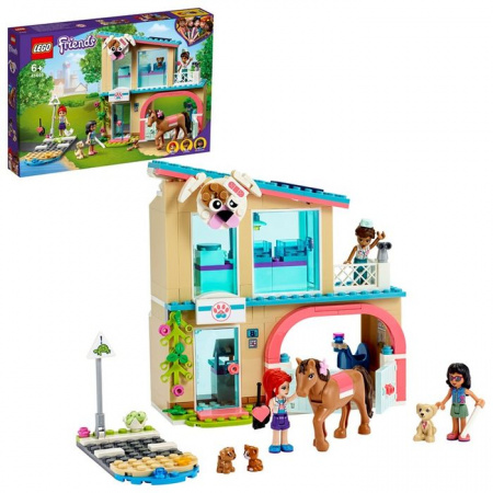 41446Конструктор LEGO FRIENDS "Ветеринарная клиника Хартлейк-Сити" - КОЛОРЛОН ВТД Новосибирск