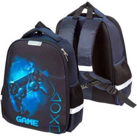 Ранец школьный ATTOMEX "Optima. Game" 7033601 жёстк.,37*28*18см,700гр. - КОЛОРЛОН ВТД Новосибирск