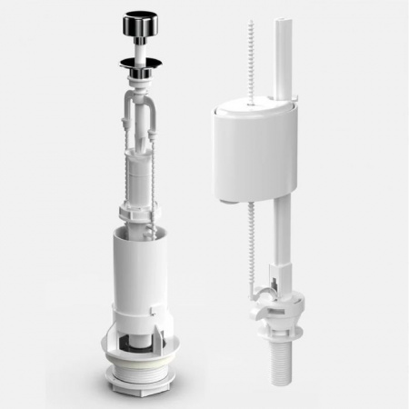 030311 Арматура ECO 11 "Berges", нижний вход 1/2", пластик - КОЛОРЛОН ВТД Новосибирск