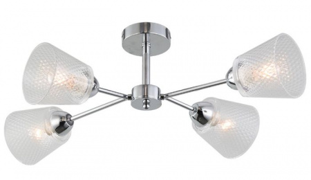Люстра Escada 1104/4P E14*60W Chrome - КОЛОРЛОН ВТД Новосибирск