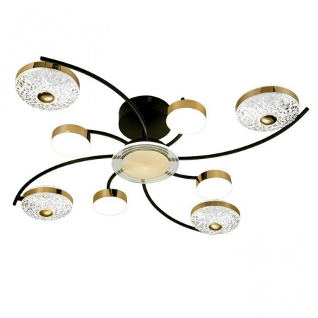 Люстра Escada 10208/8 LED*110W Black/Gold - КОЛОРЛОН ВТД Новосибирск