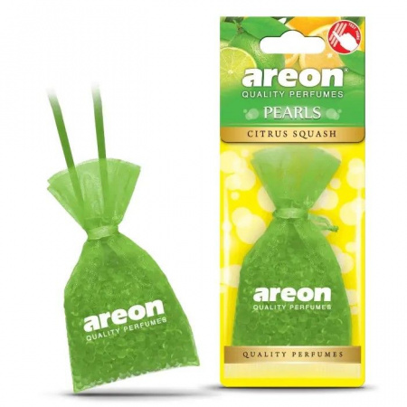 Ароматизатор AREON PEARLS мешочек 30гр  Citrus Sguash - КОЛОРЛОН ВТД Новосибирск